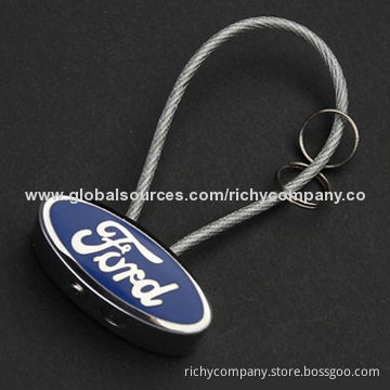 Metal Keychain for Ford Auto Car